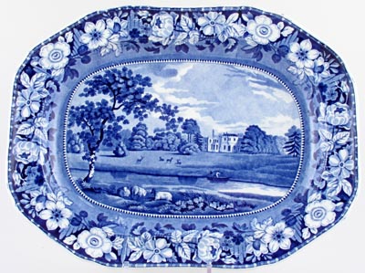 Meat Dish or Platter Oatlands Surrey c1825